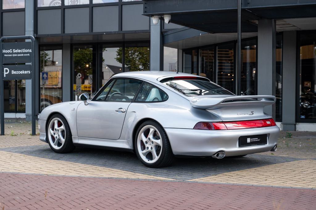 Porsche 911 993 4S - Turbo S package (bj 1995), Auto's, Zwart, 4 stoelen, Bedrijf, 3600 cc