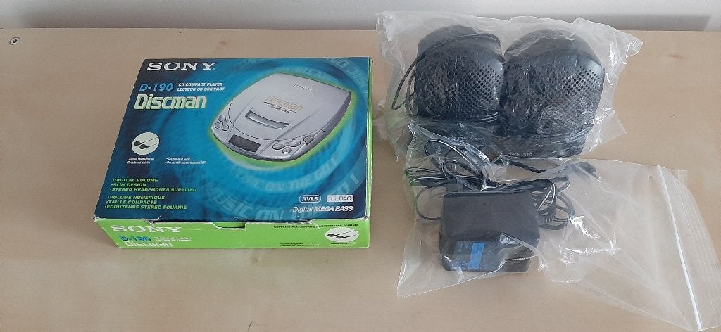 SONY D-190  discman/walkman, Ophalen of Verzenden, Walkman