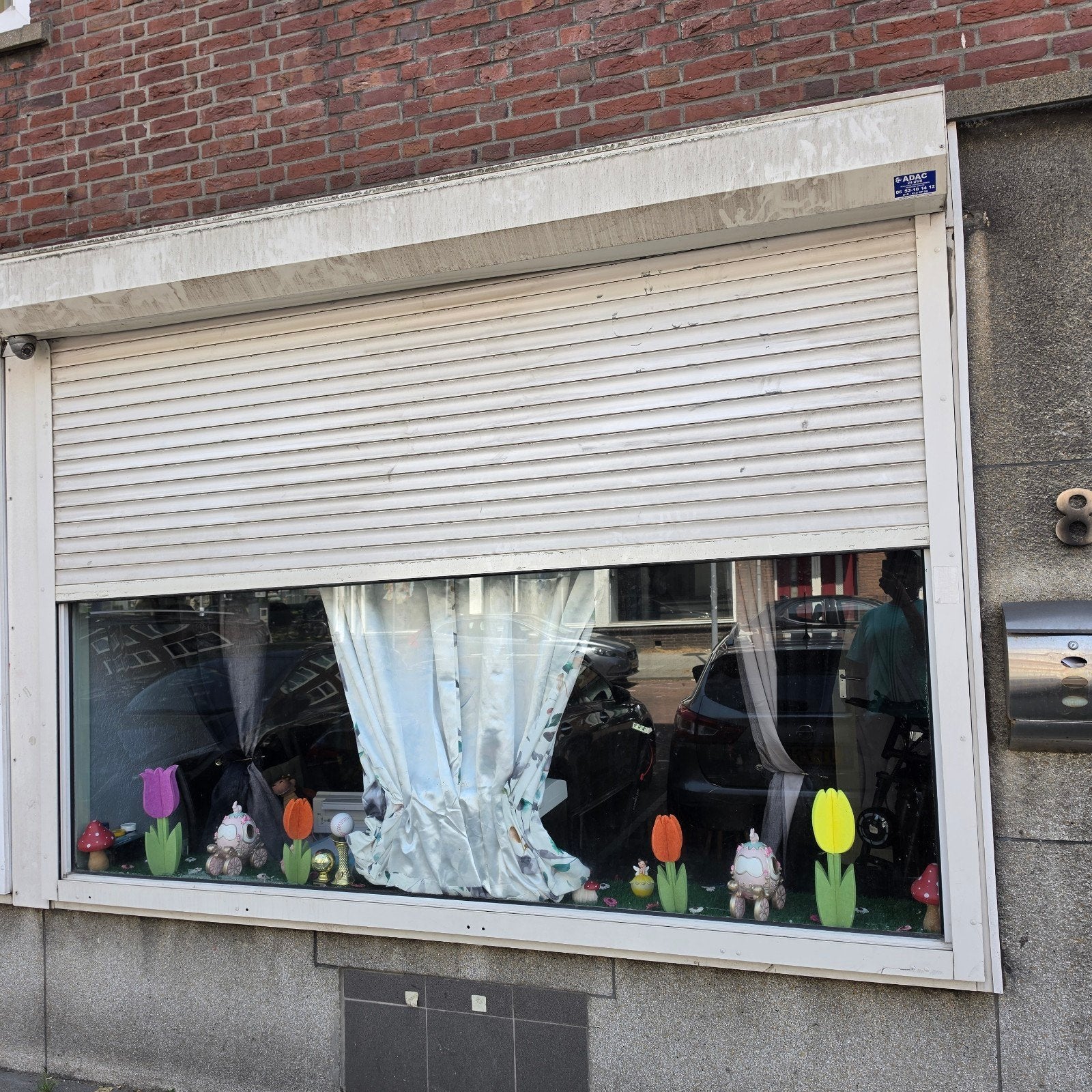 Rolluiken met en zonder elektrische motor, Doe-het-zelf en Verbouw, Rolluiken, Gebruikt, 200 cm of meer, Wit, Ophalen of Verzenden