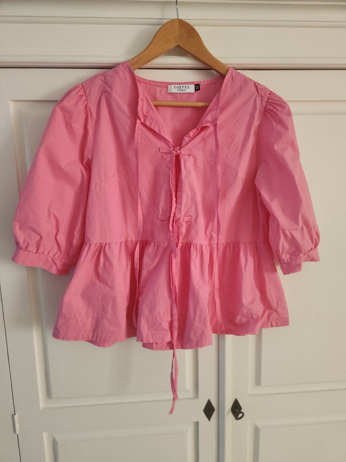Costes Studio roze blouse - Maat XS, Ophalen of Verzenden, Zo goed als nieuw, Costes Studio, Roze