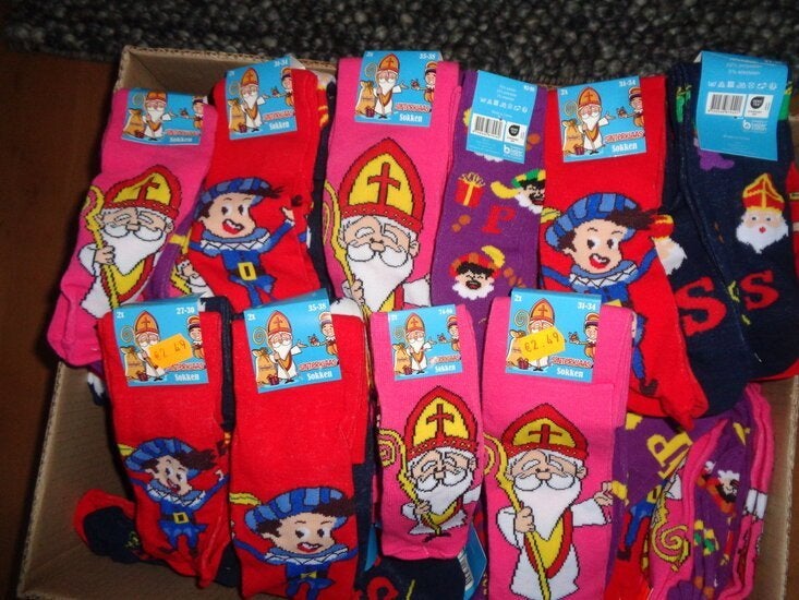 PARTIJ SINTERKLAAS SOKKEN BABY PEUTER , Diversen, ., Nieuw, Ophalen of Verzenden, .