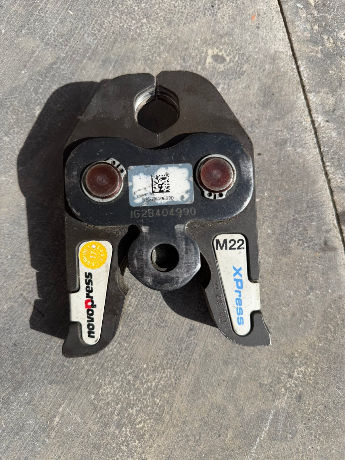Persbek m22 gebruikt, Ophalen, Gebruikt