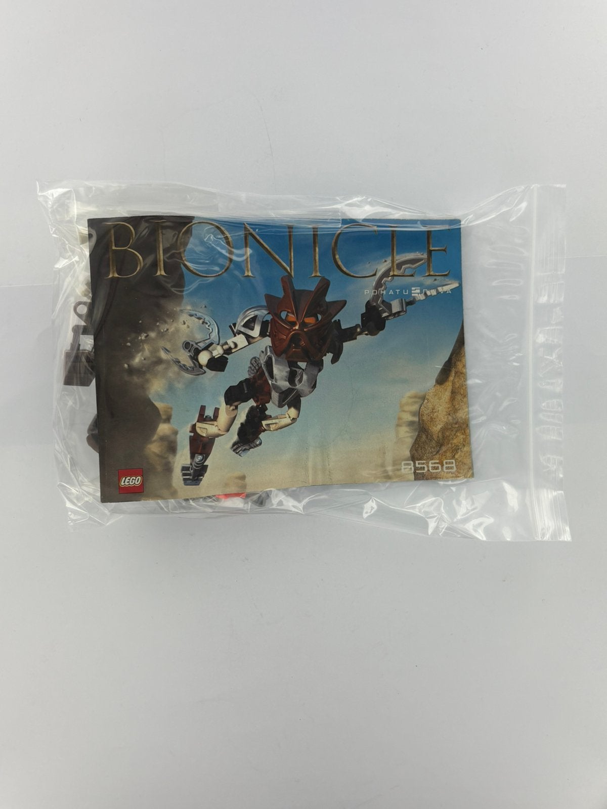 LEGO 8568 Pohatu Nuva (BIONICLE) - Compleet, Bionicle, Lego, Inclusief instructies, Ophalen of Verzenden