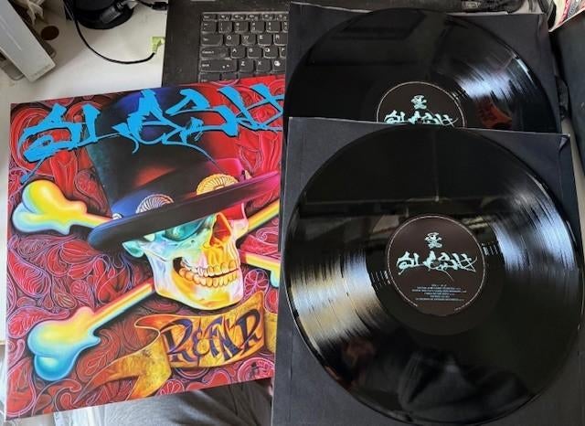 Slash (Guns n Roses) - Slash 2lp, Cd's en Dvd's, Vinyl | Hardrock en Metal, Ophalen of Verzenden, Zo goed als nieuw