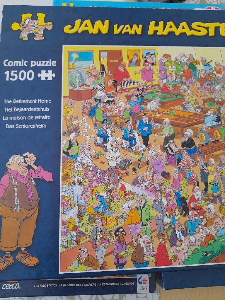 JAN VAN HAASTEREN 1500, Hobby en Vrije tijd, Denksport en Puzzels, Ophalen of Verzenden, 500 t/m 1500 stukjes, Zo goed als nieuw