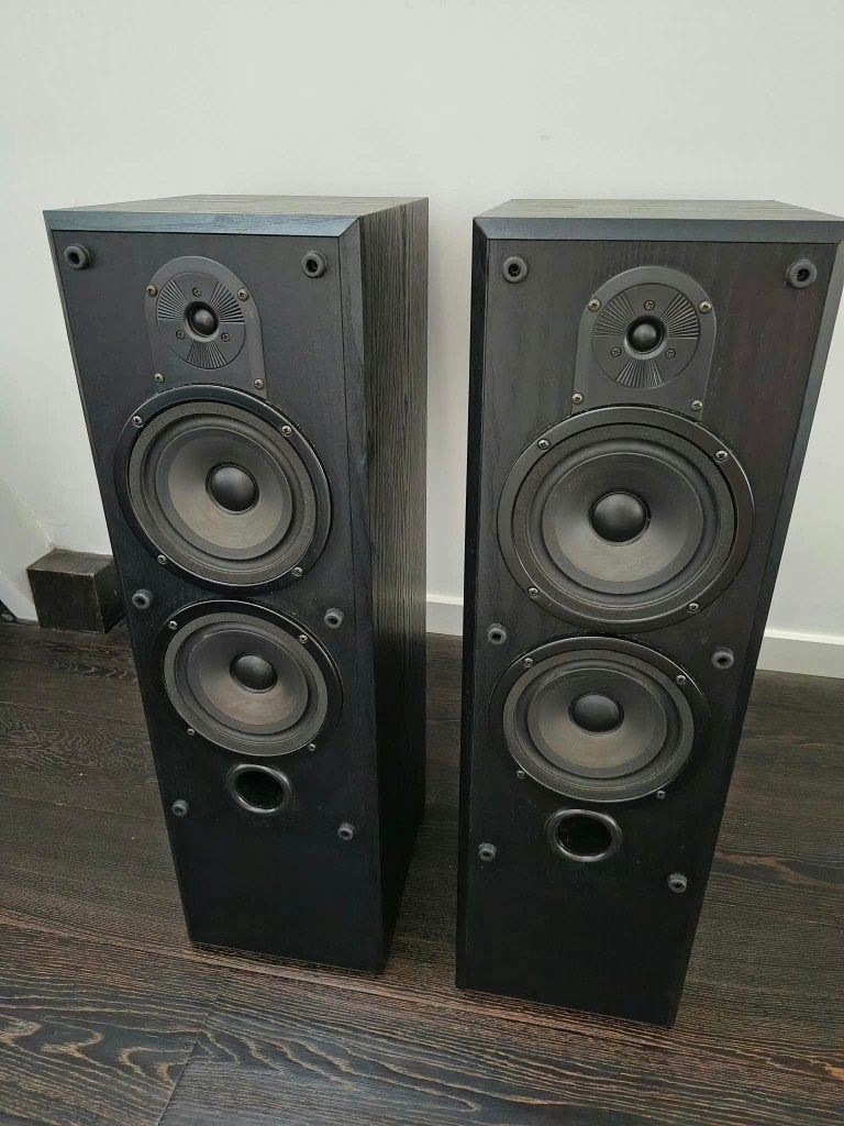 B&W Vision DS4 luidsprekers, Ophalen, Vloerstaande luidspreker, Gebruikt, 60 tot 120 watt