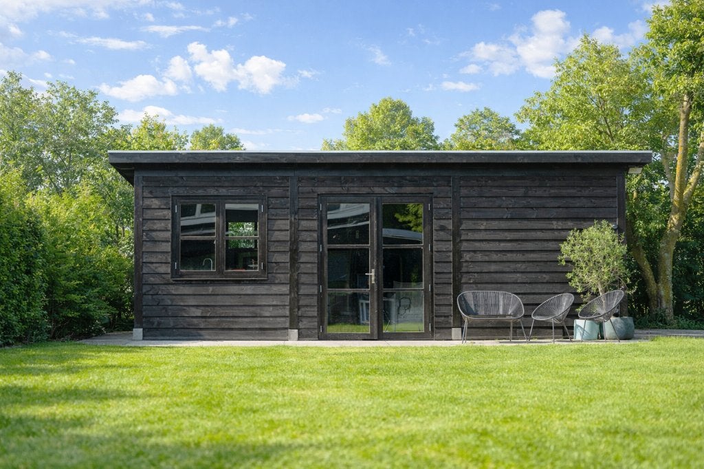 Blokhut, tuinhuis of overkapping | BEZOEK ONZE SHOWROOM, 3 ramen of meer, 250 tot 500 cm, Blokhut, Nieuw