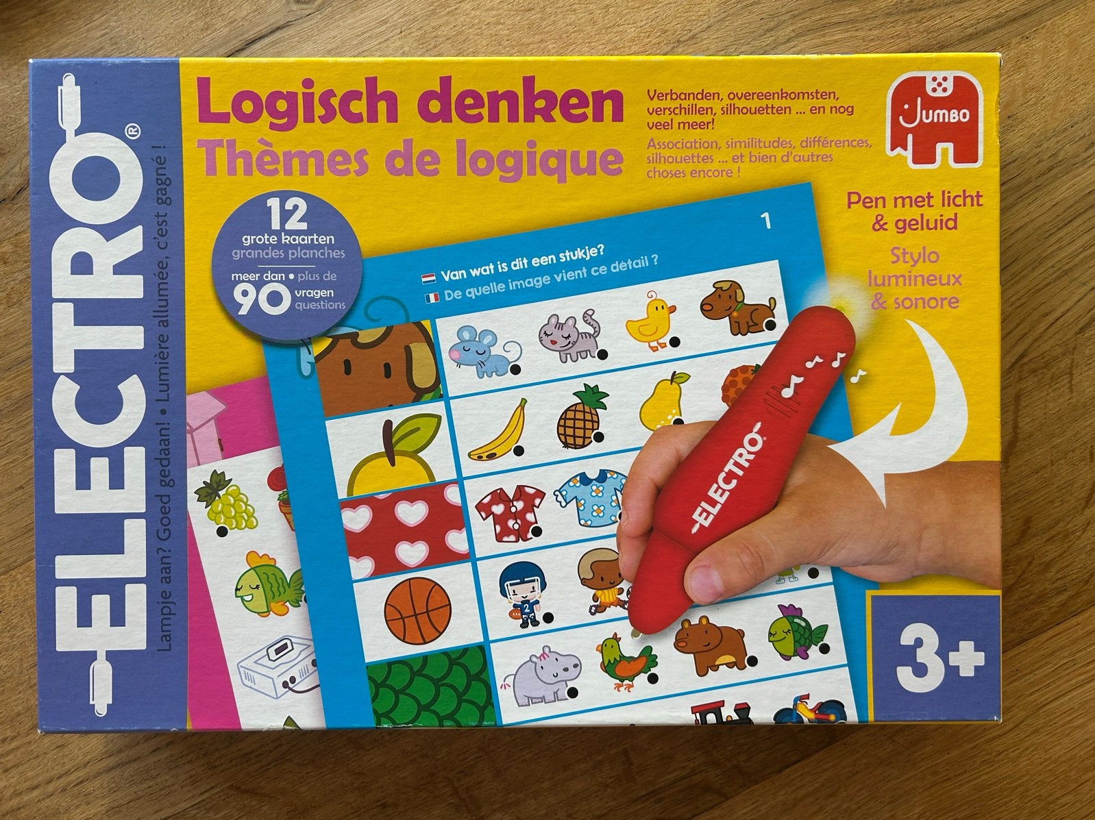 Jumbo Electro Logisch Denken - Educatief Spel, Ophalen, Gebruikt, Elektronica, Met licht