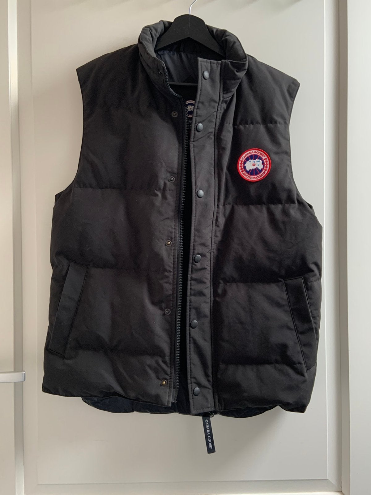 Heren bodywarmer Canada Goose maat M, Kleding | Heren, Ophalen of Verzenden, Zo goed als nieuw, Zwart
