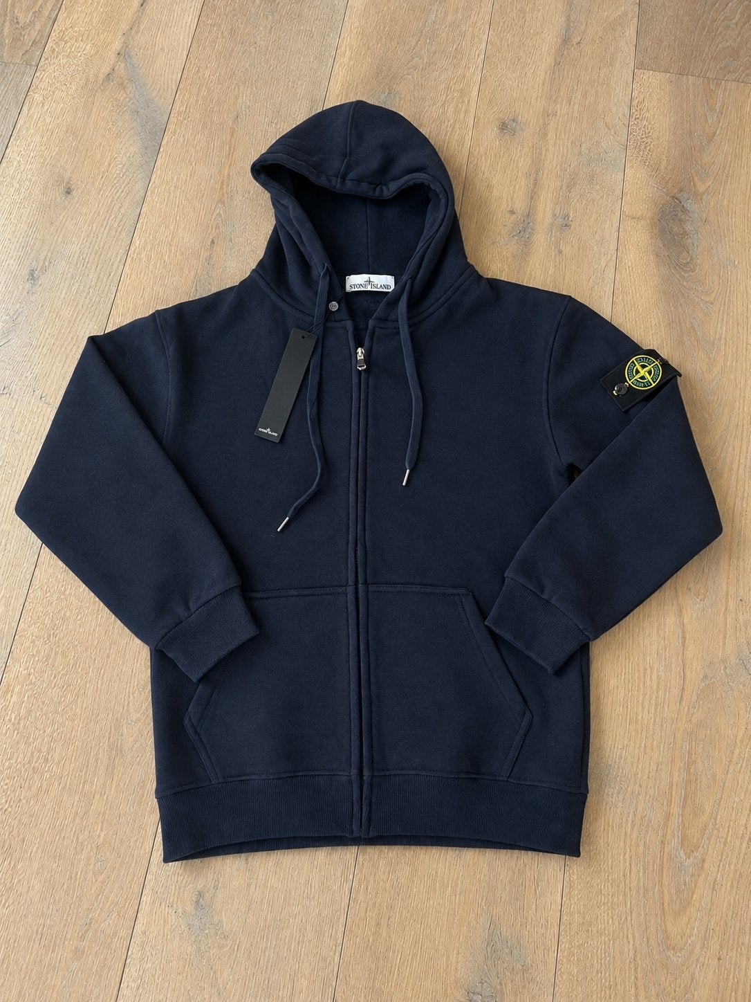 Stone Island hoodie met rits - Nieuw met kaartjes, Ophalen of Verzenden, Nieuw