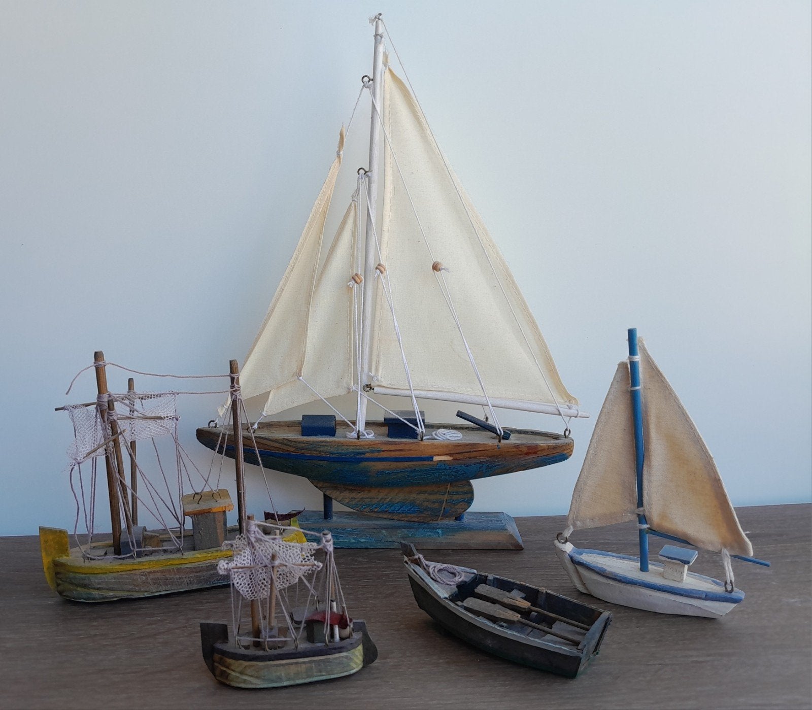 Deco zeil- en visschepen / sail & fishing boats, Ophalen of Verzenden, Nieuw