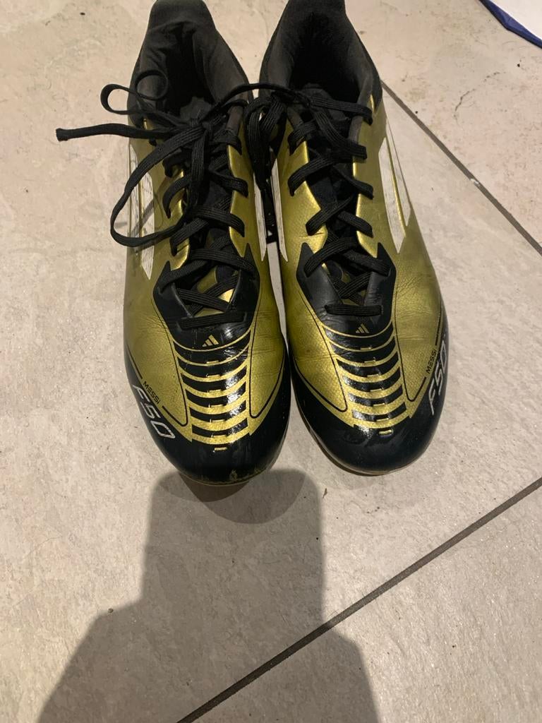 F50 Voetbalschoenen Maat 42 - Gesigneerd door Koen Touzani, Ophalen of Verzenden, Gebruikt, Schoenen