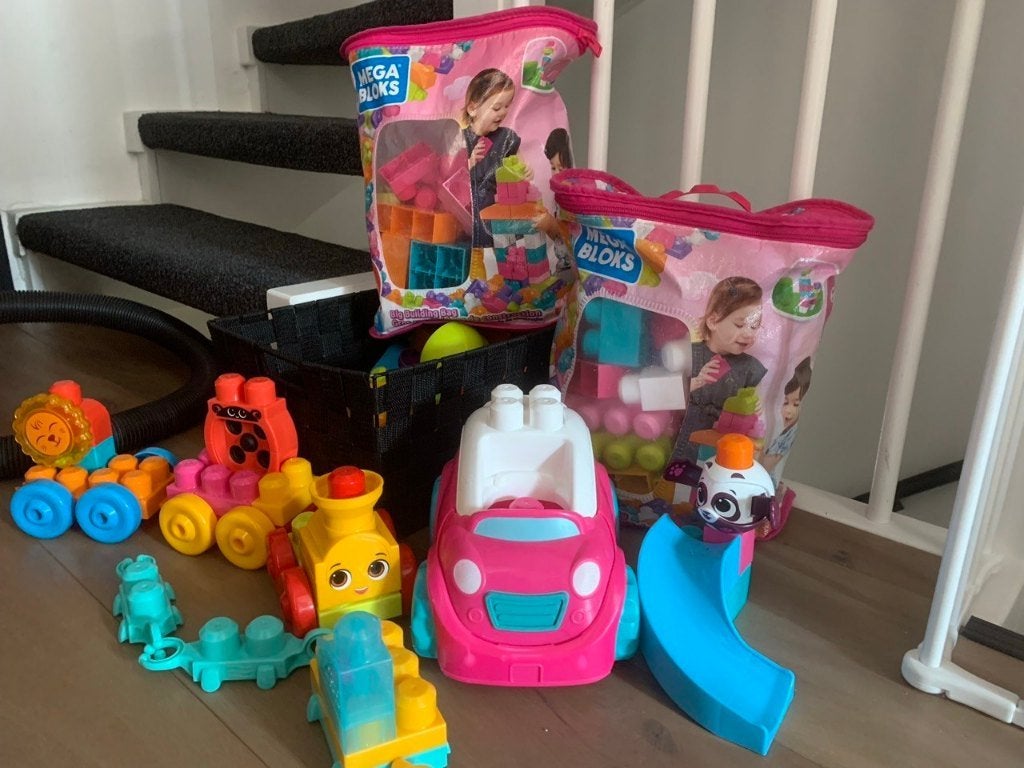 Mega Bloks speelgoed met extra's, Ophalen, Zo goed als nieuw, Megabloks