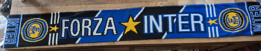 Inter Milan sjaal - Forza Inter, Ophalen of Verzenden, Zo goed als nieuw