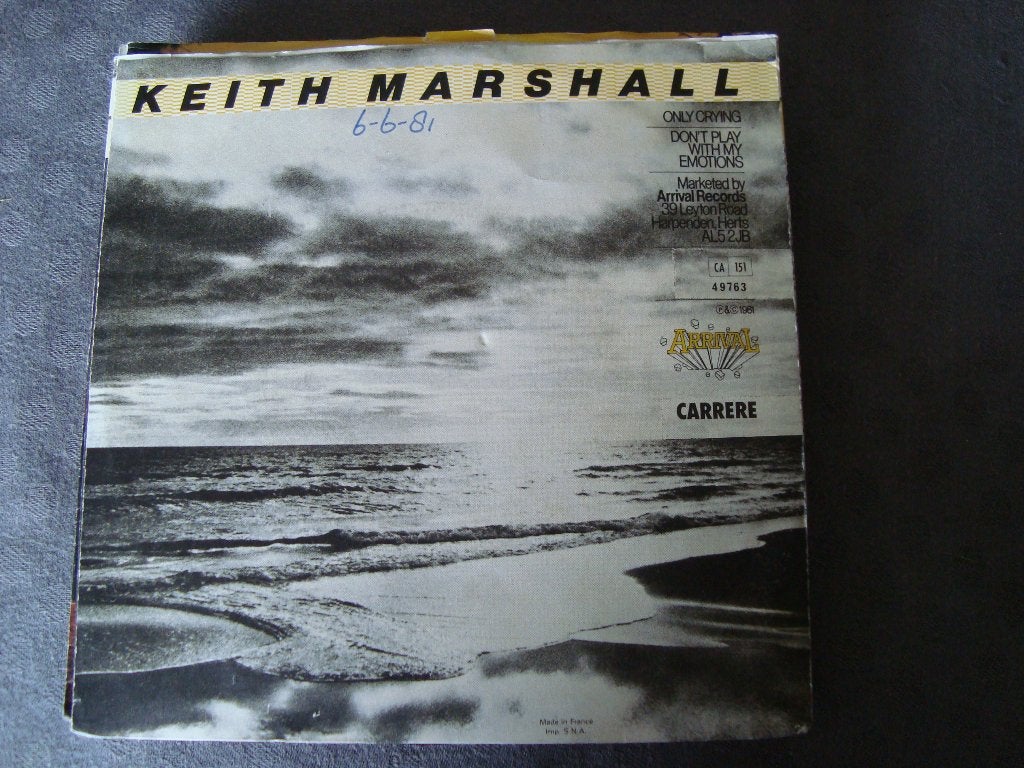 Keith marshall- carrere, Ophalen of Verzenden, Zo goed als nieuw, Pop
