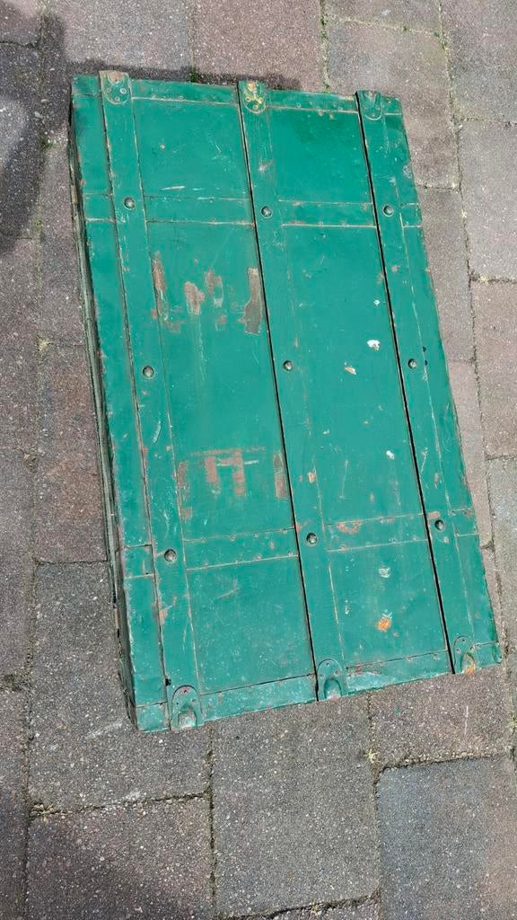 Oude scheepskist, Ophalen, Gebruikt