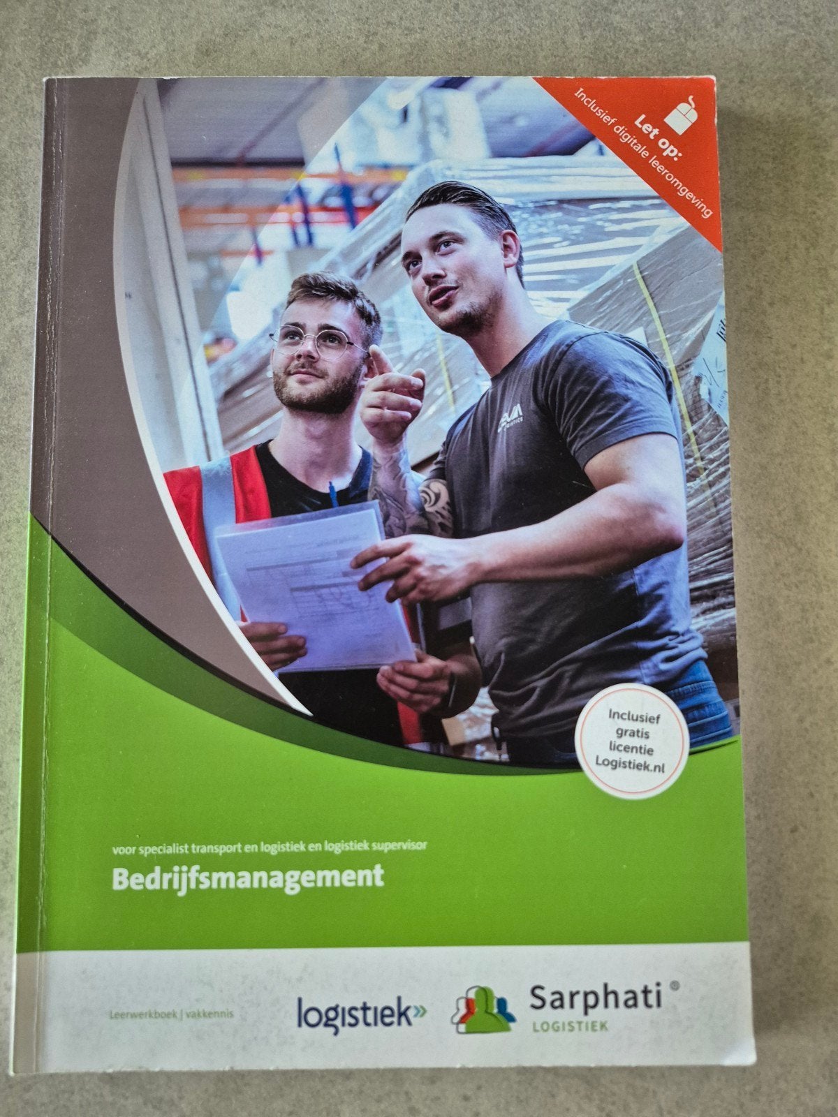 Bedrijfsmanagement Logistiek MBO/HBO - Sarphati, Boeken, Ophalen of Verzenden, Zo goed als nieuw, MBO, Sarphati