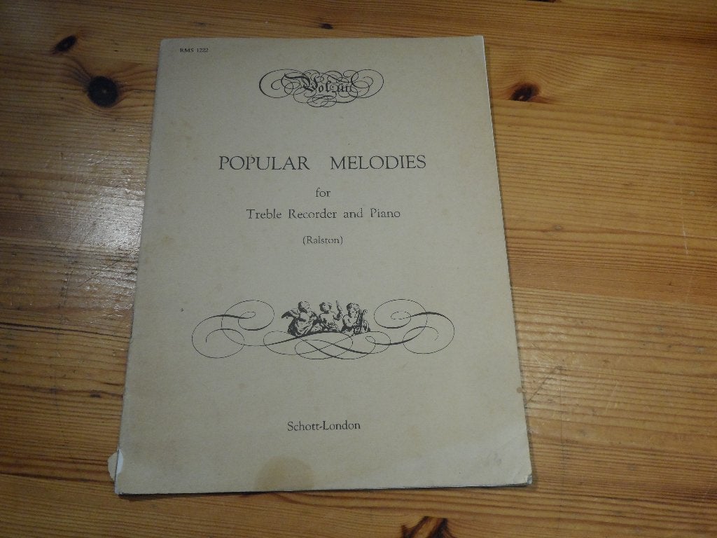 Popular melodies for blokfluit en piano, Muziek en Instrumenten, Bladmuziek, Gebruikt, Piano, Ophalen of Verzenden, Artiest of Componist