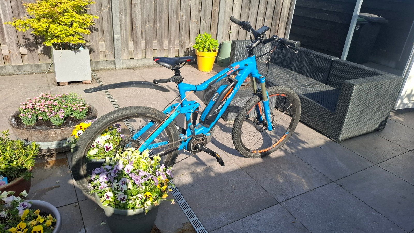 Haibike elektrische mountainbike - Maat XL verstelbaar za, 59 cm of meer, Ophalen, Gebruikt, Overige merken