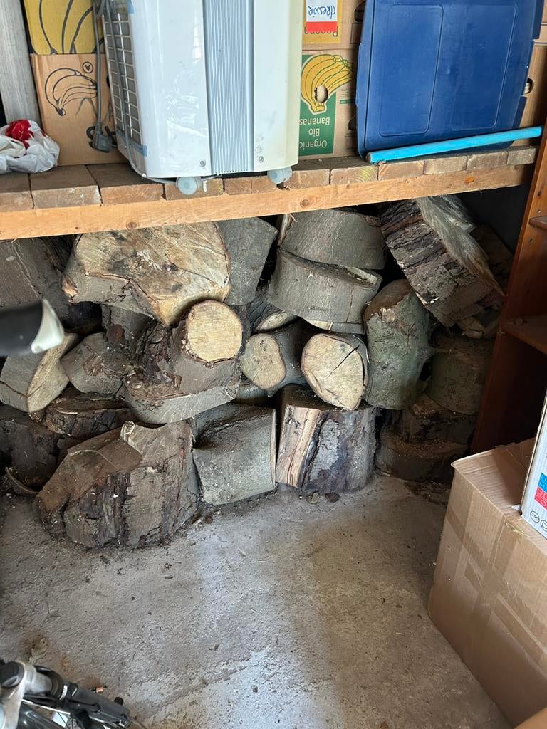 Haardhout (kastanje), Minder dan 3 m³, Ophalen
