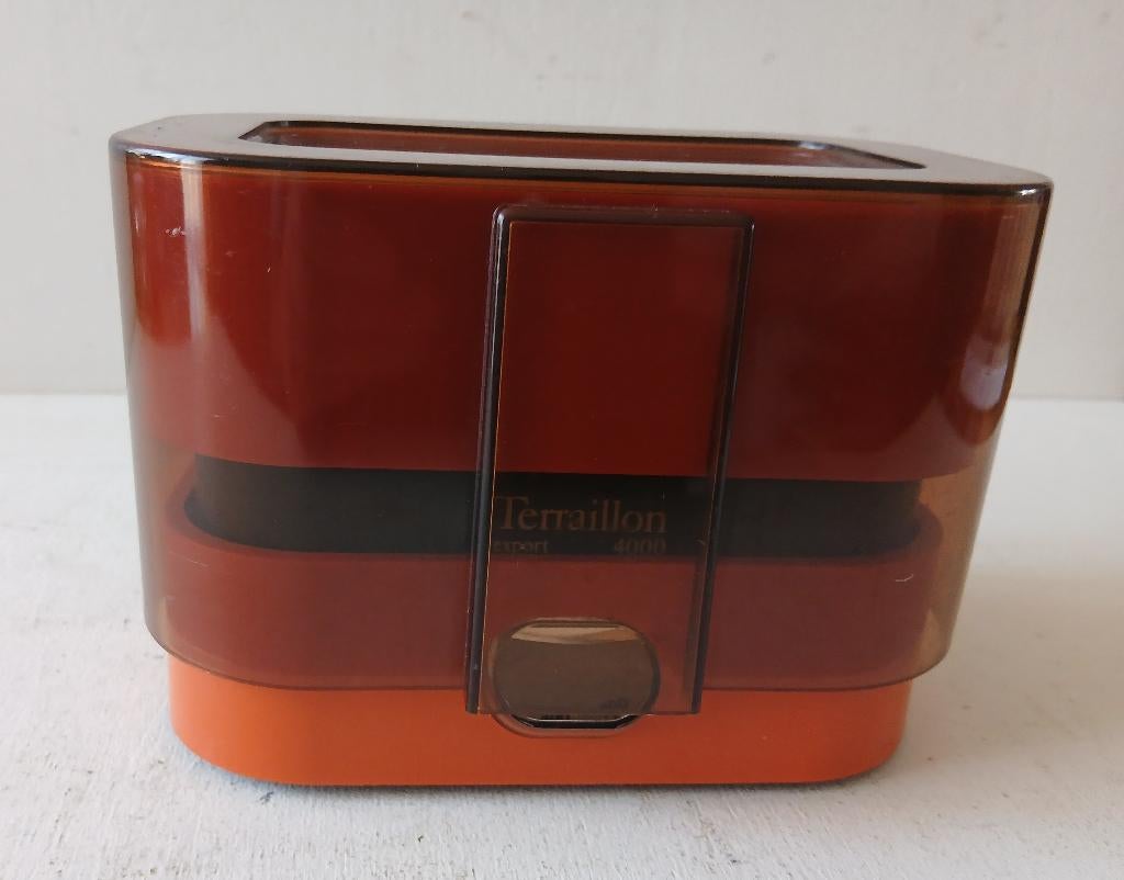 Keukenweegschaal retro oranje, Terraillon-export 4000, Overige typen, Kunststof, Ophalen of Verzenden, Zo goed als nieuw
