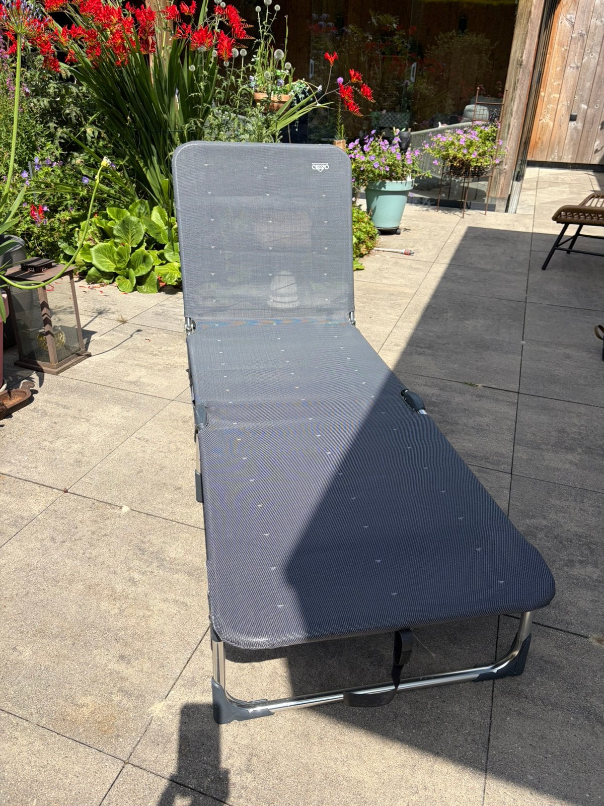 Crespo Ligbed lengte 198cm zitbreedte 64cm, Ophalen, Zo goed als nieuw