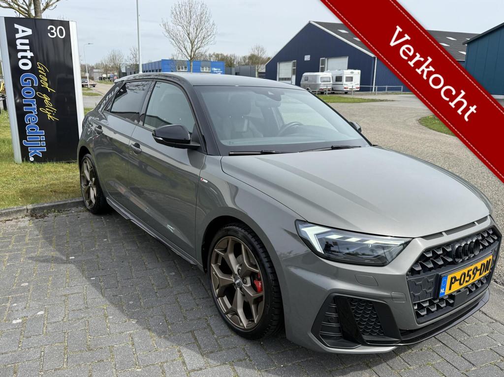 Audi A1 Sportback 30 TFSI S Line edition one UNIEK EXEMPLAAR, Met garantie (alle), 116 pk, Bedrijf, 1100 kg