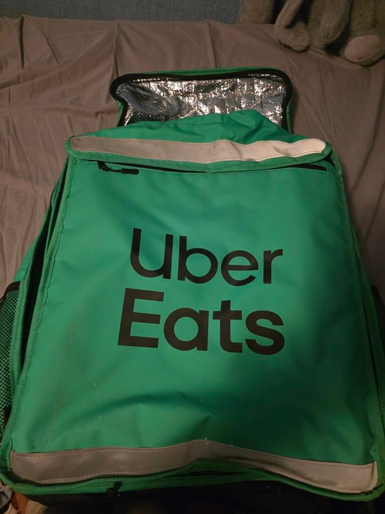 Uber eats koel tas orgineel, Ophalen of Verzenden, Zo goed als nieuw, Koeltas