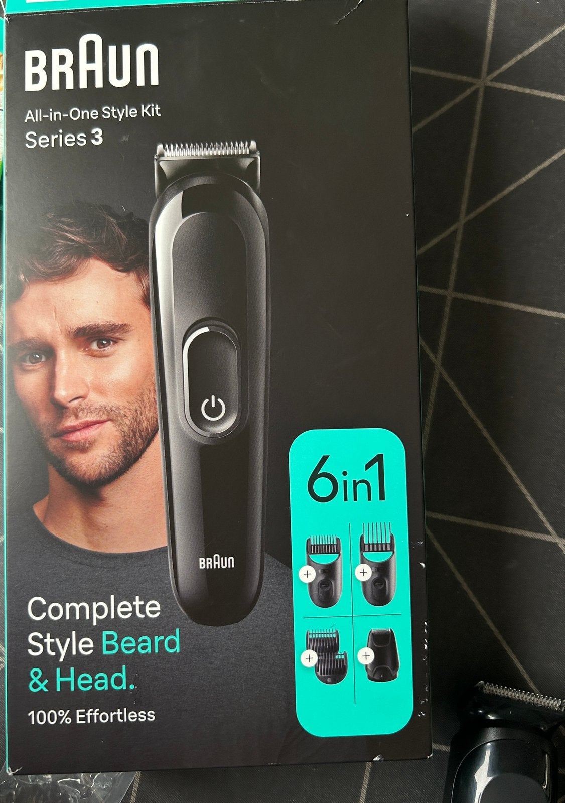 Braun tondeuse en baardtrimmer, serie  3, Ophalen of Verzenden, Zo goed als nieuw, Haarverzorging