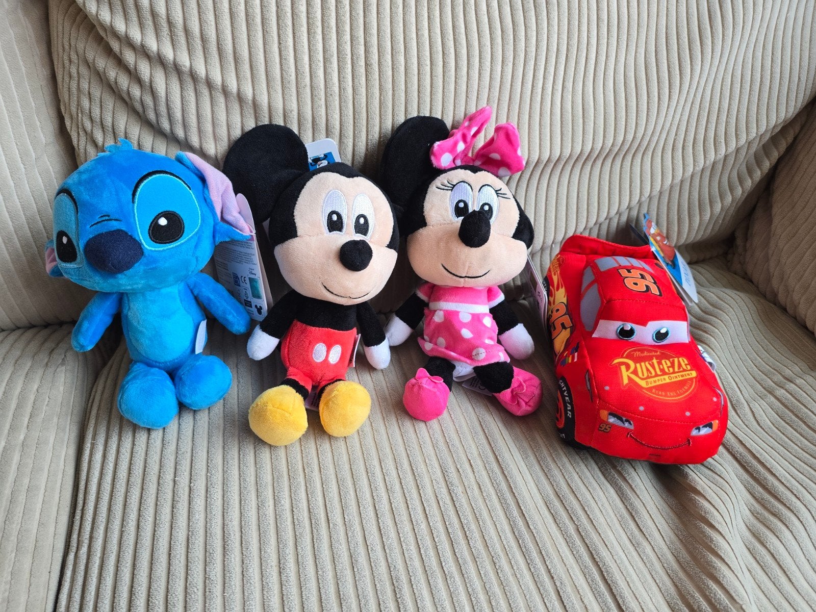 Disney knuffels AH 4x, Kinderen en Baby's, Disney, Overige typen, Nieuw, Klein (minder dan 20 cm)