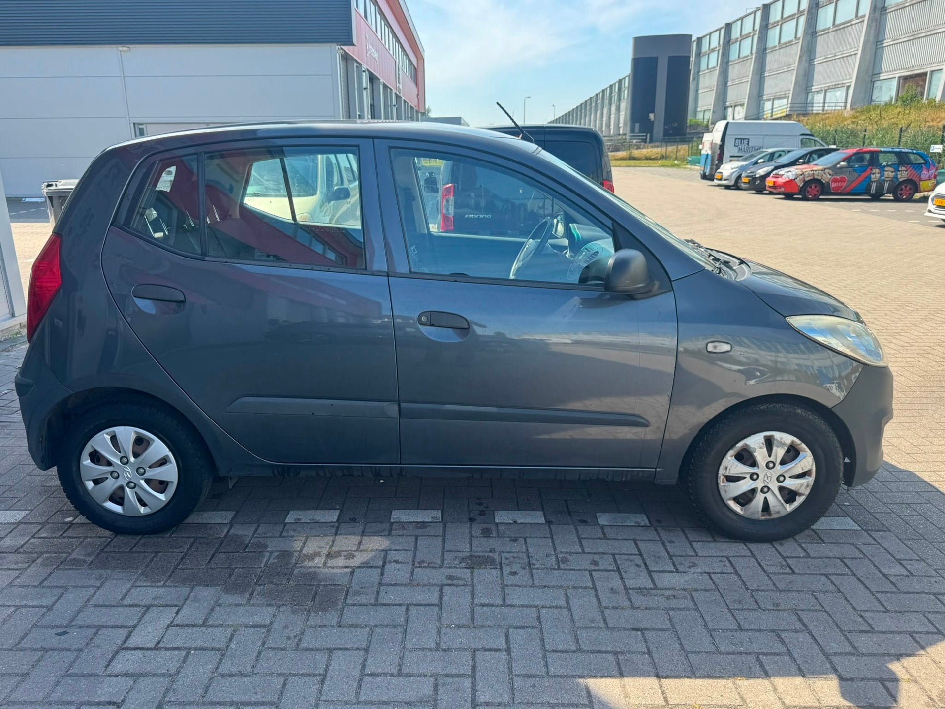 Hyundai I10 1.1 Pure | 2012 | Grijs | Rijdt goed, Auto's, Euro 5, Gebruikt, 4 cilinders, 400 kg