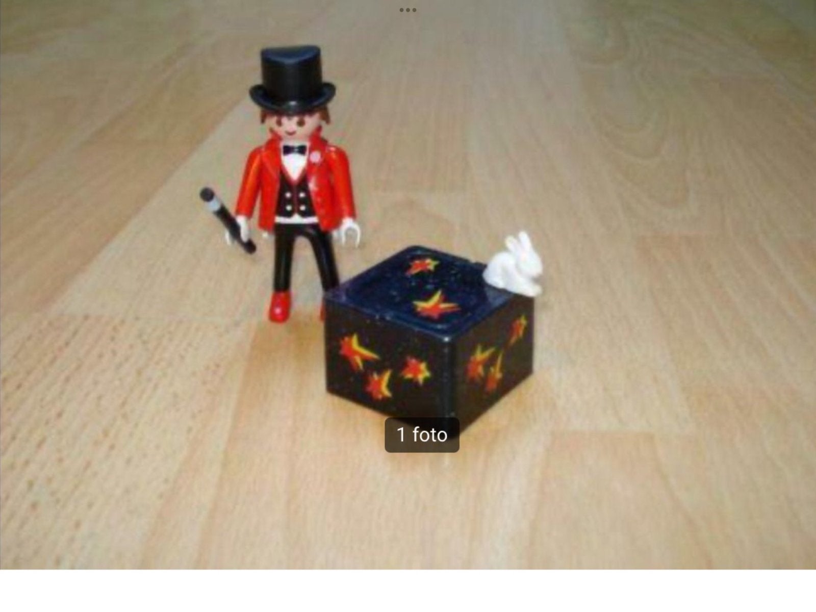 Playmobil goochelaar met konijn uit een hoed., Ophalen of Verzenden, Zo goed als nieuw