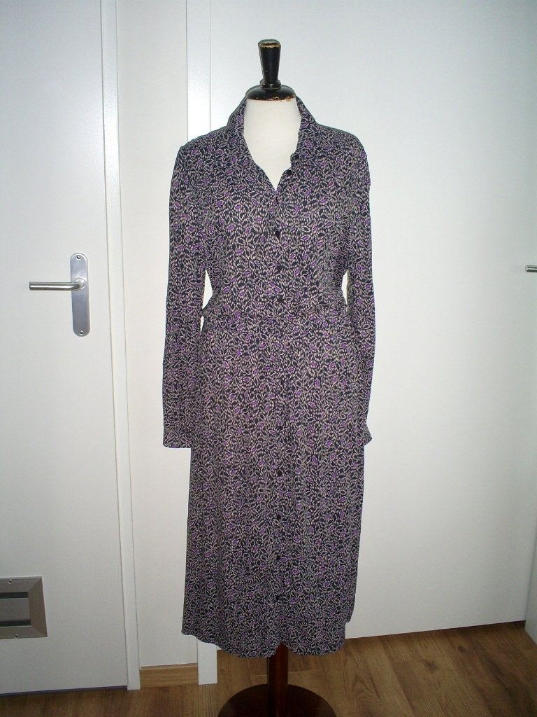 NIEUW __ GEISHA doorknoop jurk mt. M, Maat 38/40 (M), Geisha, Verzenden, Zwart