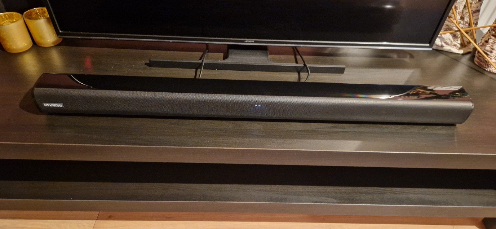 Hyundai Soundbar met Bluetooth en Afstandsbediening, Ophalen of Verzenden, Bluetooth, Zo goed als nieuw