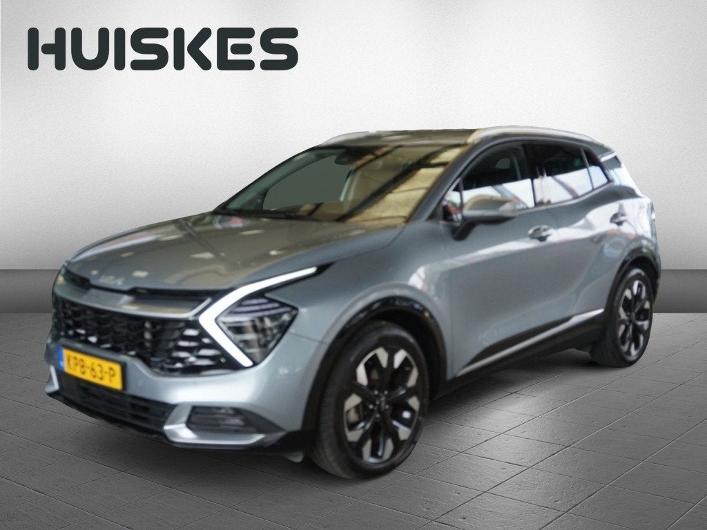 Kia Sportage 1.6 T PHEV DynamicLine AWD | SOH 100% | Stoel-/, Auto's, 14 kWh, Gebruikt, Leder en Stof, Bedrijf