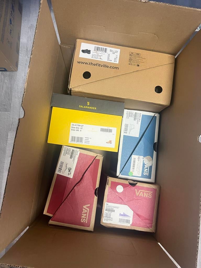 5x Nieuwe Schoenen - Diverse Merken en Maten, Cc, Cc, Bruin, Lage of Enkellaarzen