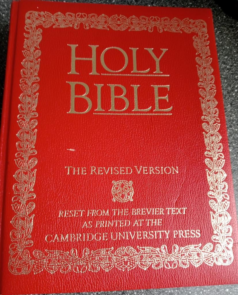 Holy Bible, Ophalen, Zo goed als nieuw