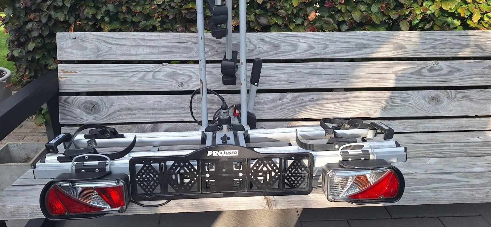 fietsenrek Pro User Diamant, Auto diversen, Ophalen, Gebruikt, 2 fietsen, Trekhaakdrager