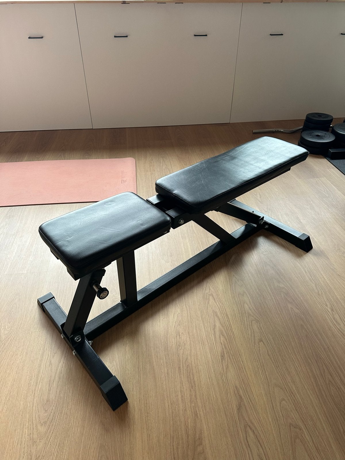 Gorilla Sports verstelbare halterbank, Sport en Fitness, Fitnessapparatuur, Ophalen, Overige typen, Zo goed als nieuw, Metaal