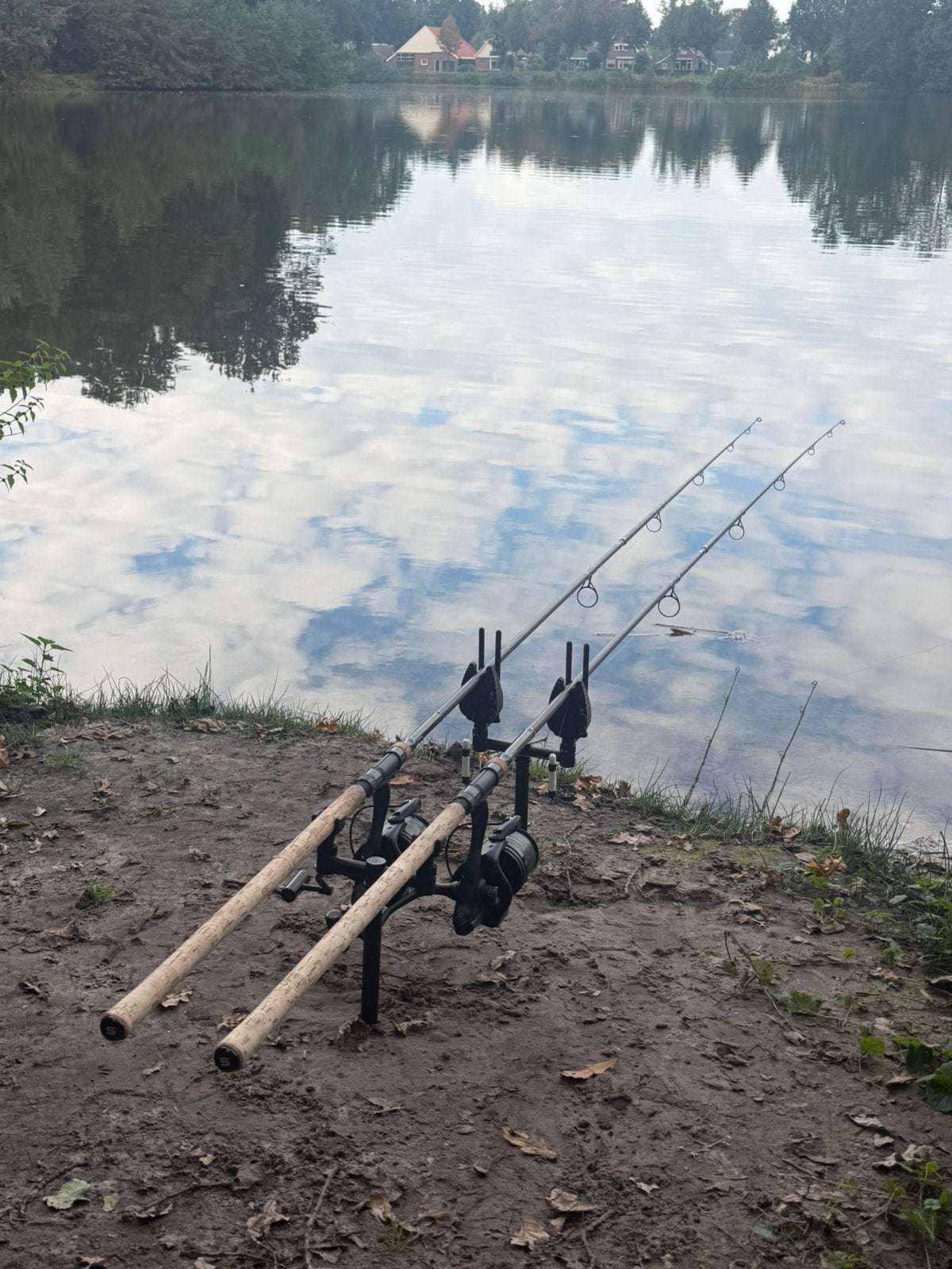 Sonik vaderx kurk hengels, Watersport en Boten, Ophalen of Verzenden, Zo goed als nieuw, Molen