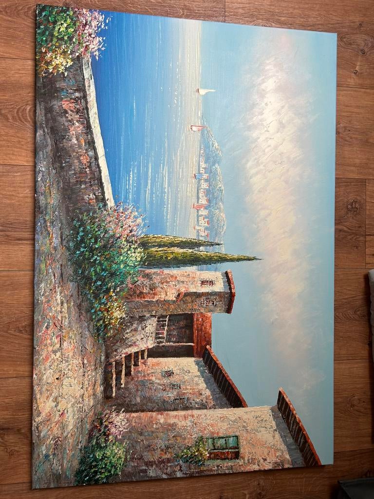 Schilderij zonder lijst, Ophalen