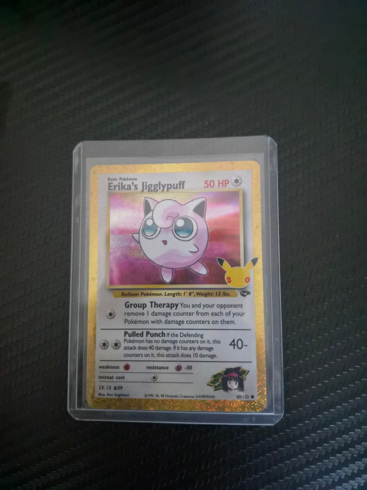 Erika's Jigglypuff Celebrations Pokémon Kaart Nieuw, Ophalen of Verzenden, Nieuw, Losse kaart