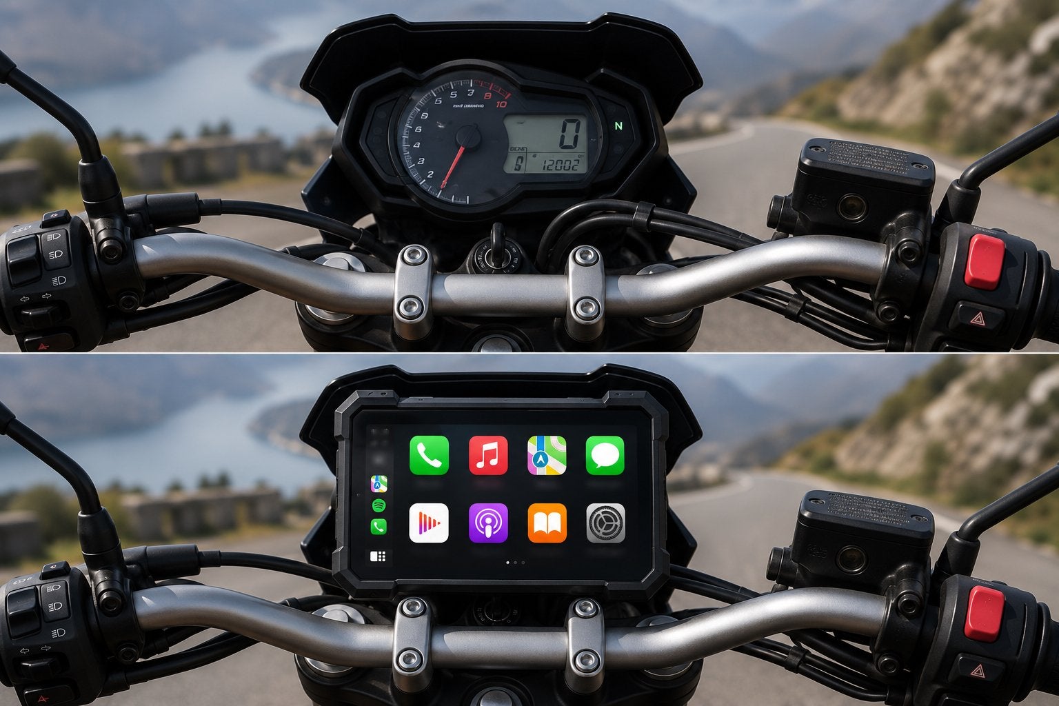 Motor Navigatie Systemen – CarPlay & Android Auto voor Motor, Auto diversen, Ophalen, Nieuw