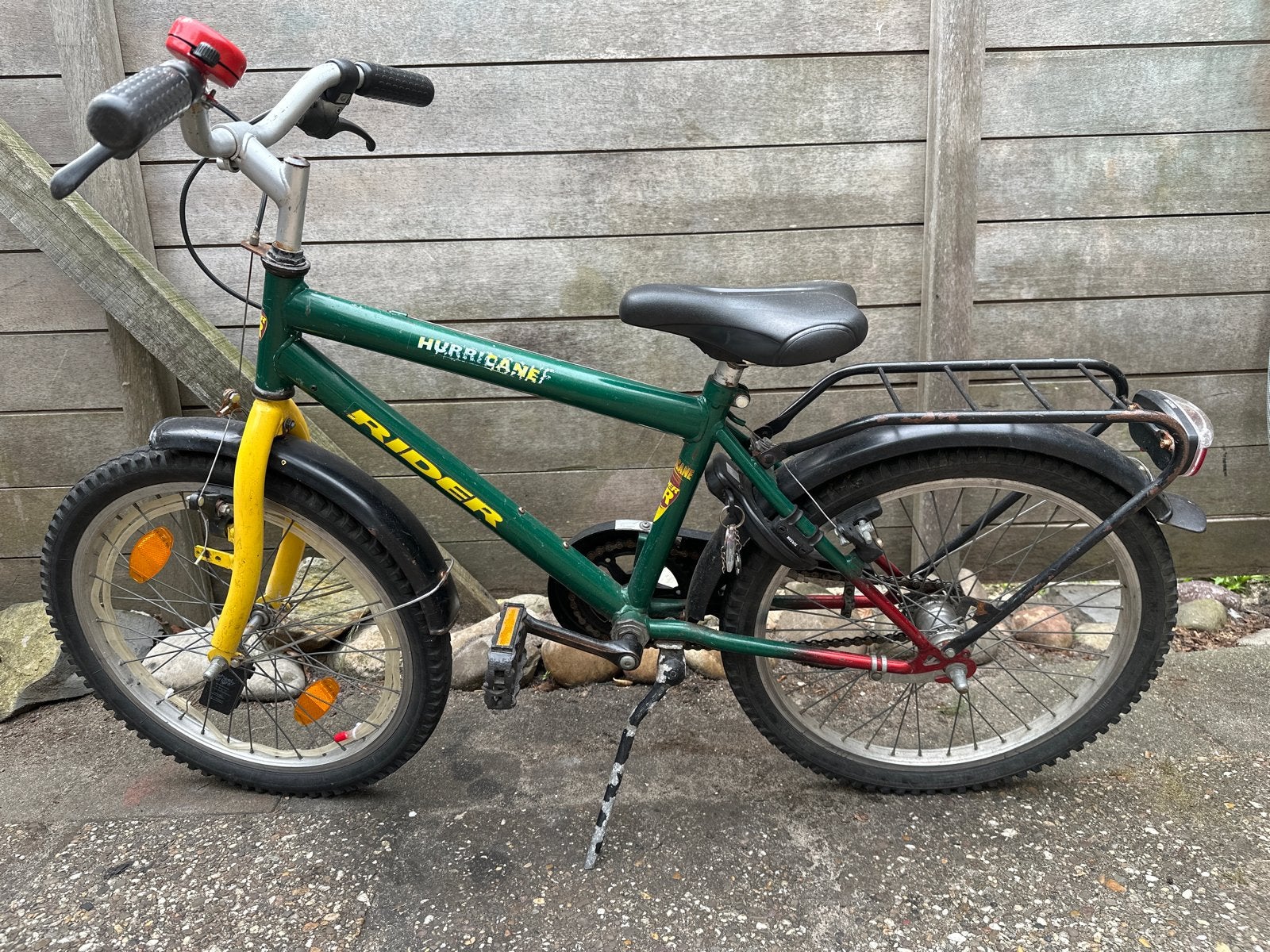 Kinderfiets Hurricane Rider 20 inch, Fietsen en Brommers, Ophalen, Gebruikt, Terugtraprem, 20 inch of meer