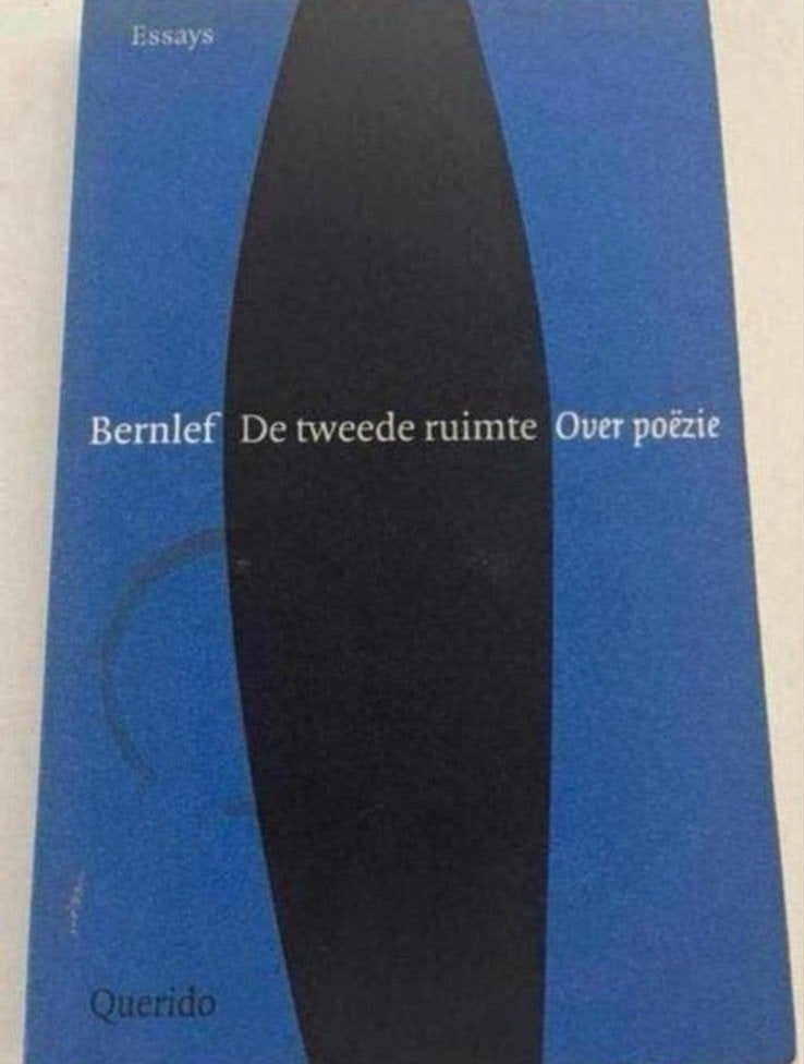 Bernlef - De tweede ruimte: Essays over poëzie, Boeken, Ophalen of Verzenden, Gelezen