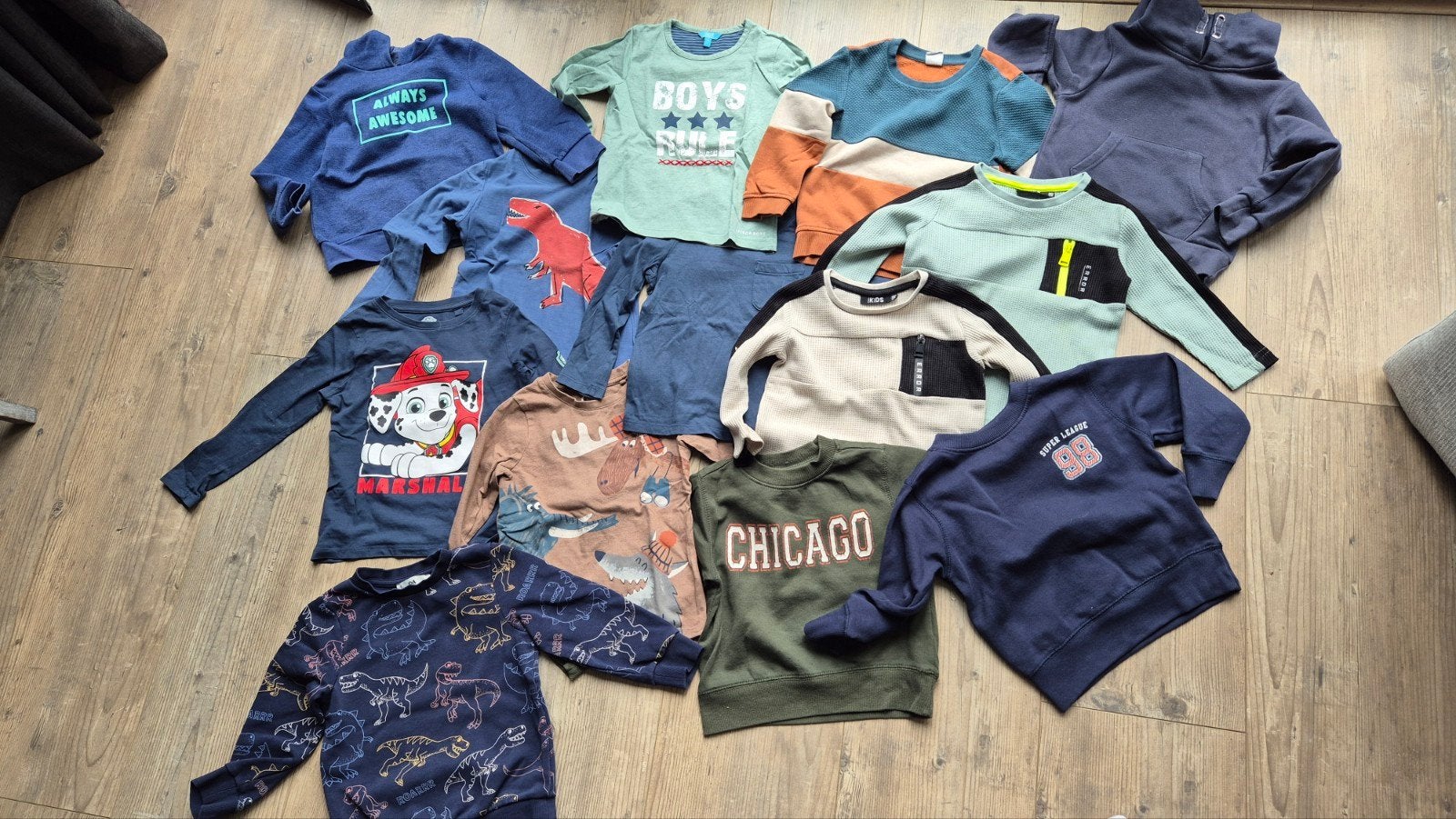 kledingpakket jongens maat 98/104, Kinderen en Baby's, Kinderkleding | Kinder-kledingpakketten, Ophalen of Verzenden, Gebruikt