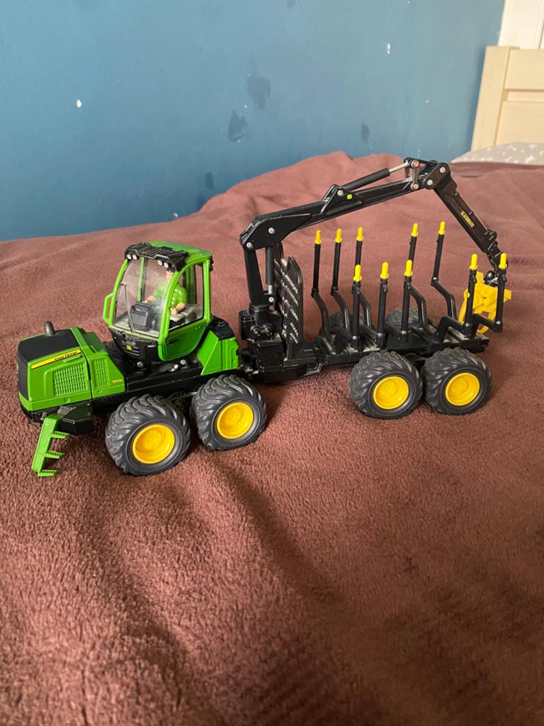 Siku John Deere, Ophalen of Verzenden, Zo goed als nieuw, Tractor of Landbouw, SIKU