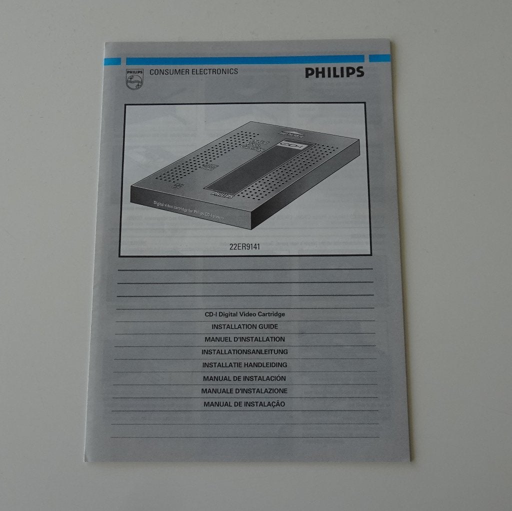 Handleiding voor Philips CD-i Digital Video Cartridge, 1 speler, Ophalen, Zo goed als nieuw, Vanaf 7 jaar