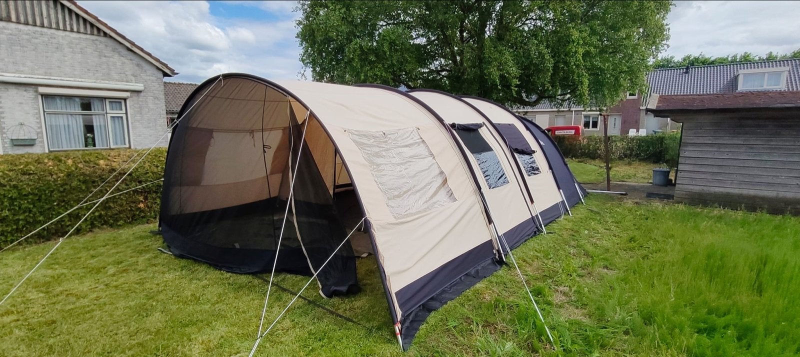 Obelink Familia 6  donkere slaapc. + vele extra’s, Ophalen, Zo goed als nieuw, Tot en met 6