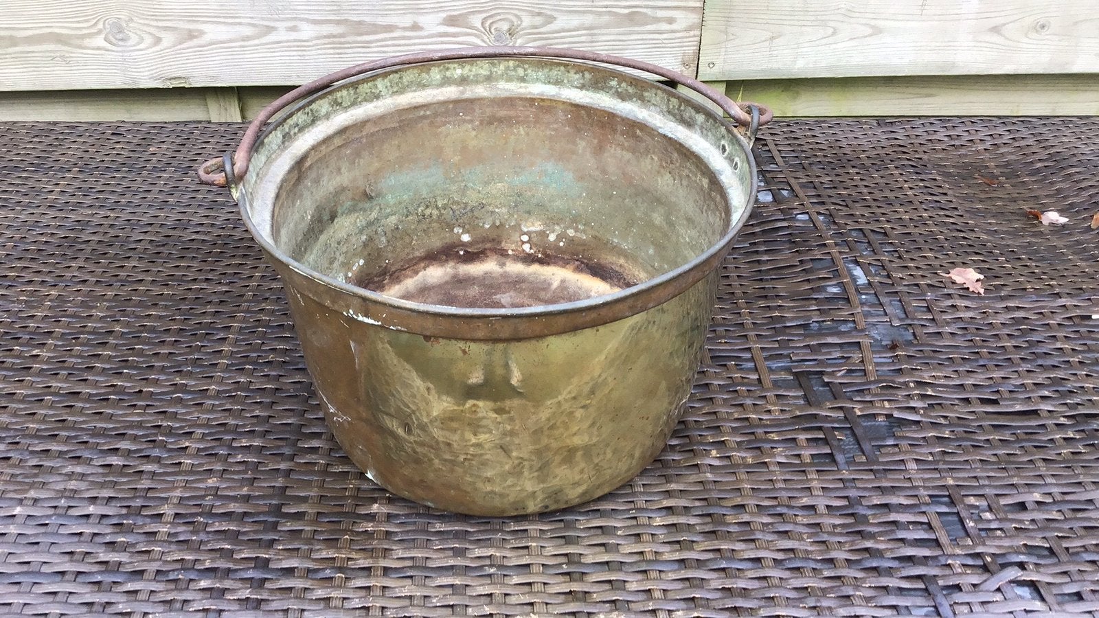 Koperen bloem pot ., Antiek en Kunst, Antiek | Koper en Brons, Ophalen, Koper